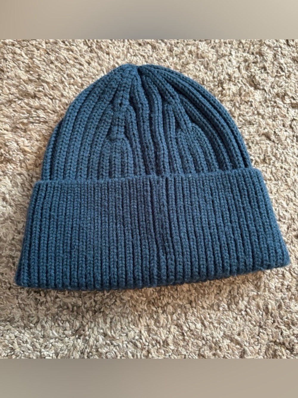 Men's Knit Cuffed Beanie - Navy